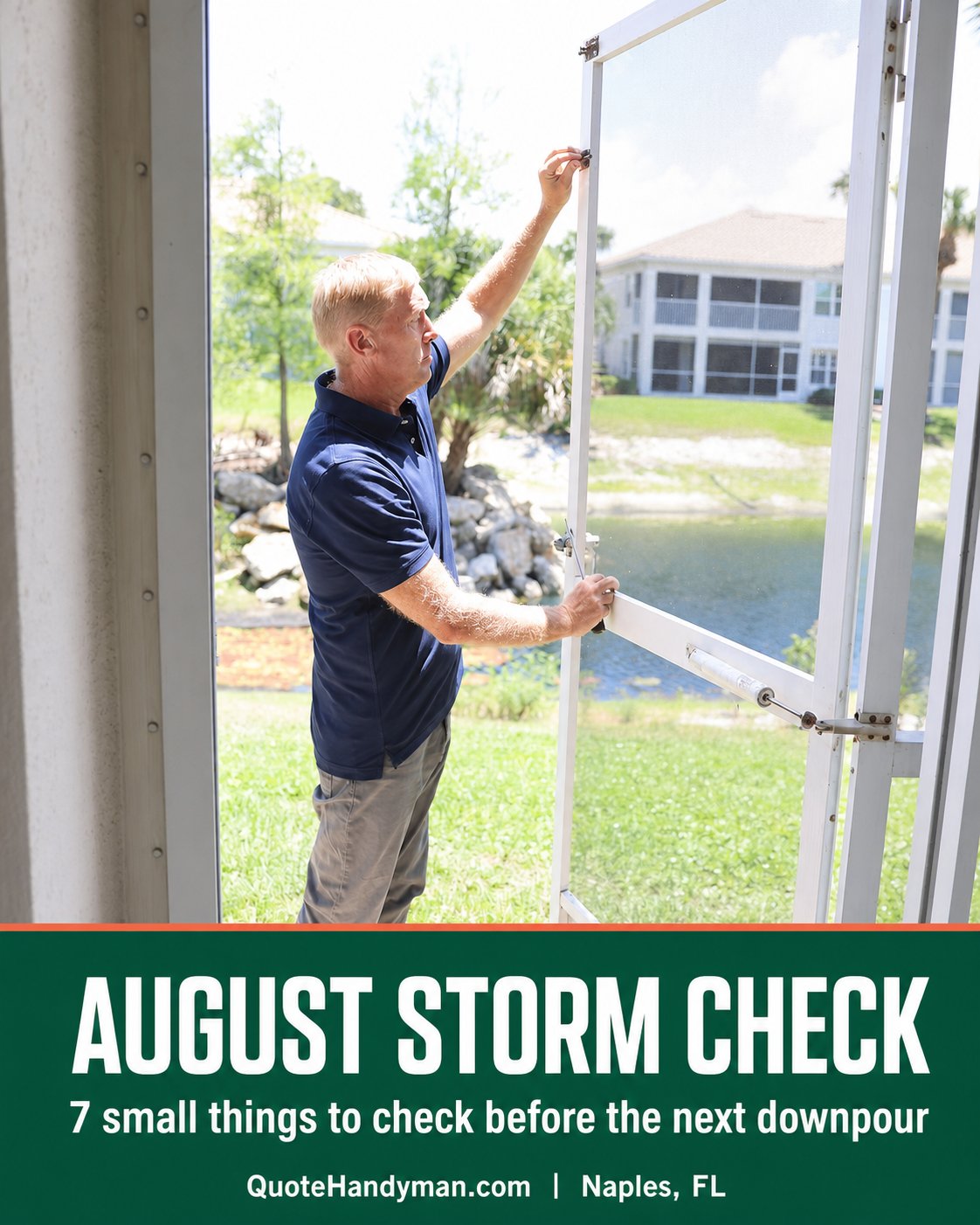 Naples storm home check