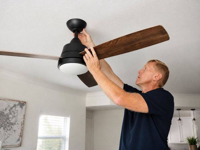 Ceiling fan and light replacement in Naples FL